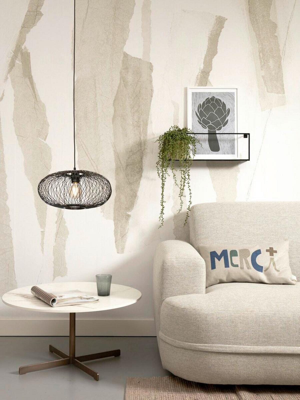 Viseča Svetilka Cango, Črna - črna, Trend (40/20cm) - Good & Mojo