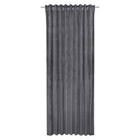 Fertigvorhang Bianca Grau ca. 140x245cm - Grau, Konventionell, Textil (140/245cm) - Modern Living