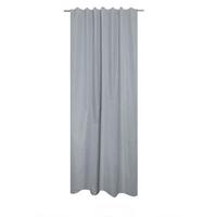 ZASŁONA GOTOWA 0171811 WARREN OCCULTANT GRIS - szary, Basics, tkanina (140/240cm)
