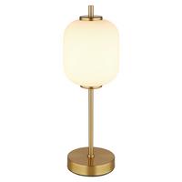 Led Svjetiljka Stolna 15217t Ewald - boje mjeda/crna, Basics, staklo/metal (13,5/40cm)