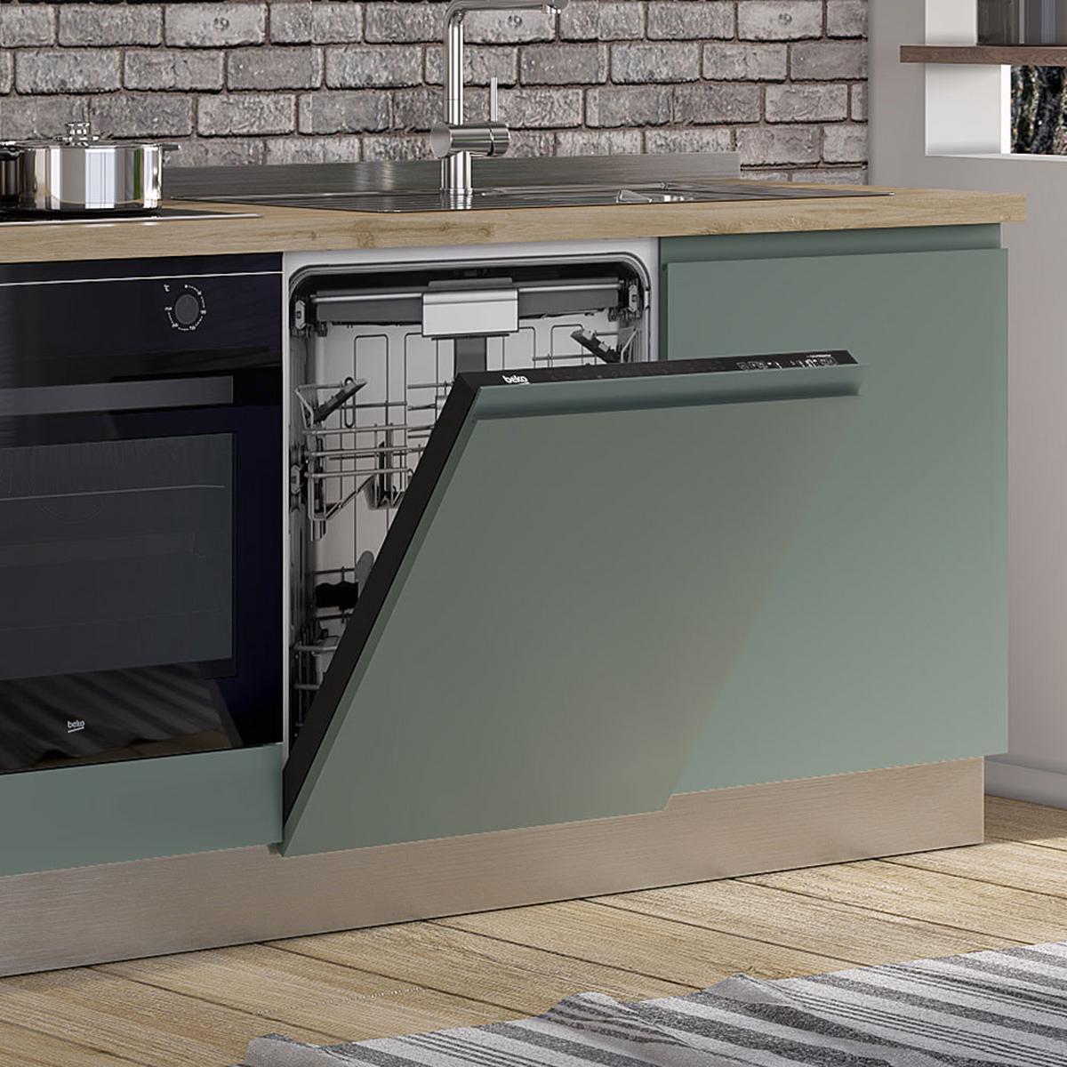 Blok Kuhinja S Aparatima Gilda Gola - bijela/boje hrasta, Moderno, drvni materijal/drvo (285/216/60cm) - Modern Living