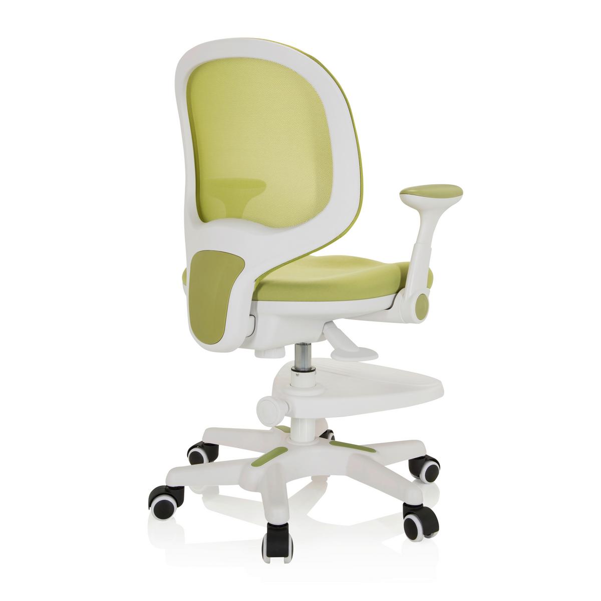 Otroški Vrtljivi Stol Kid Ergo, Zelena - bela/svetlo zelena, Moderno, umetna masa/tekstil (56/89/52cm) - MID.YOU