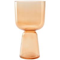 Vase Sienna in Braun - Braun, Glas (15,5/28cm) - Modern Living