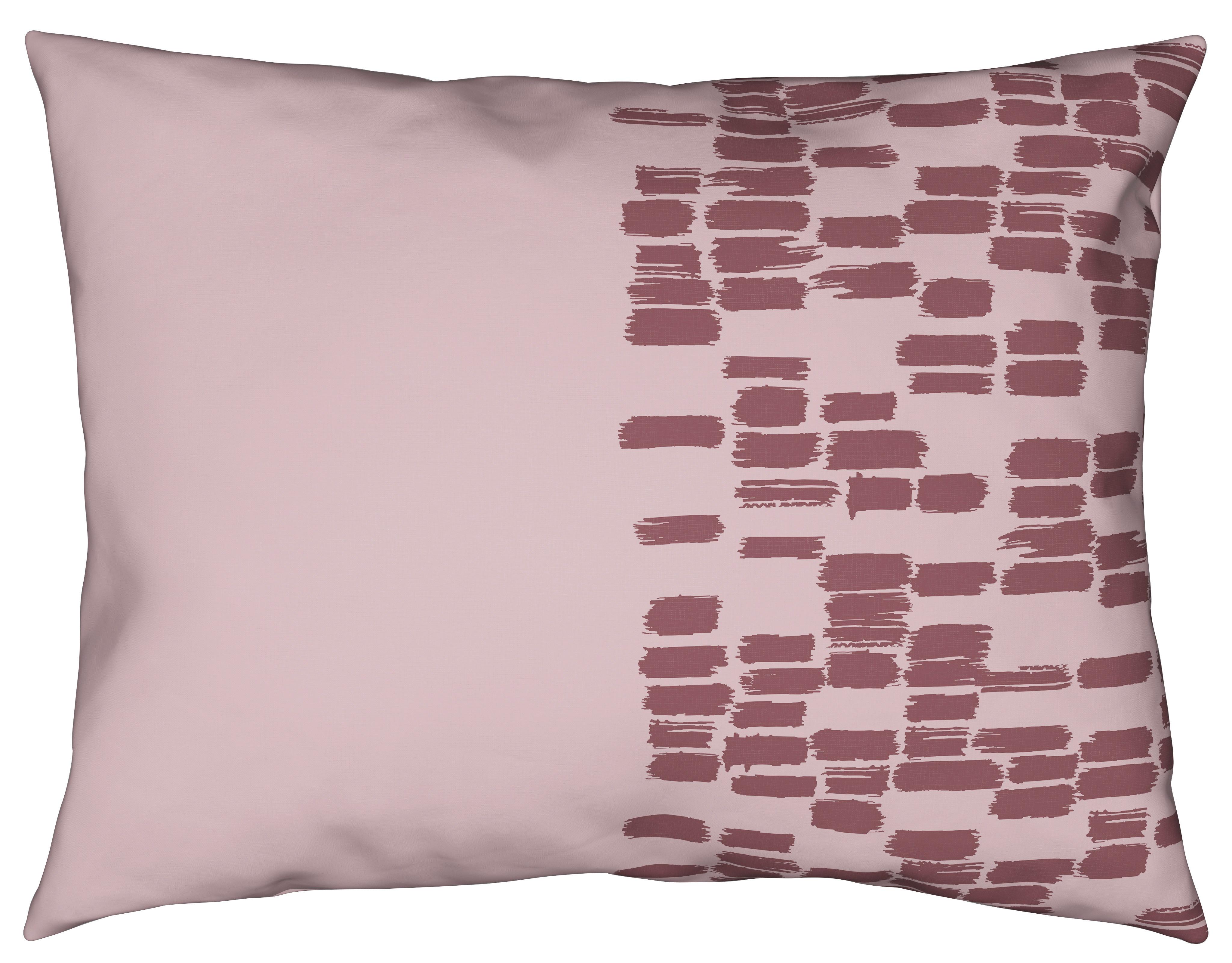Posteljnina Brush Strokes - roza, tekstil (200/200cm) - Modern Living