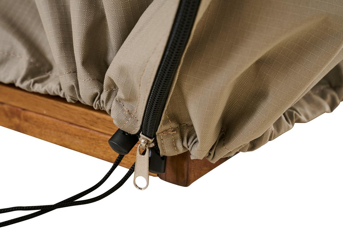 Schutzhülle für Strandkorb Beige - Beige, MODERN, Kunststoff (105/145/150cm) - Siena Garden