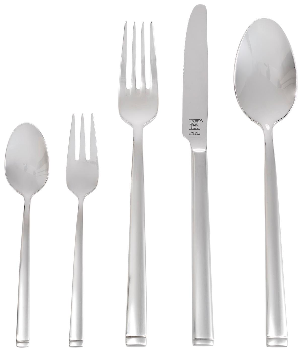 ZESTAW SZTUĆCÓW ZWILLING 1026484 - kolor srebrny, Basics, metal - Zwilling