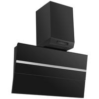 Dunstabzugshaube WS49-90B Schwarz - Schwarz, Basics, Glas/Metall - PKM