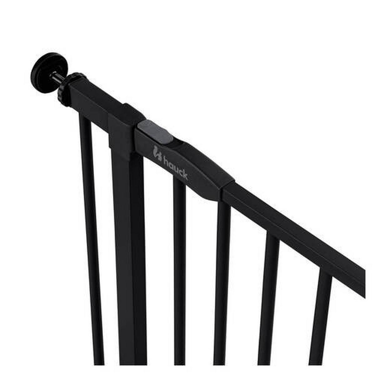 BRAMKA OCHRONNA DO DRZWI OPEN N STOP 2 - czarny, Basics, tworzywo sztuczne/metal (75/77cm) - Hauck