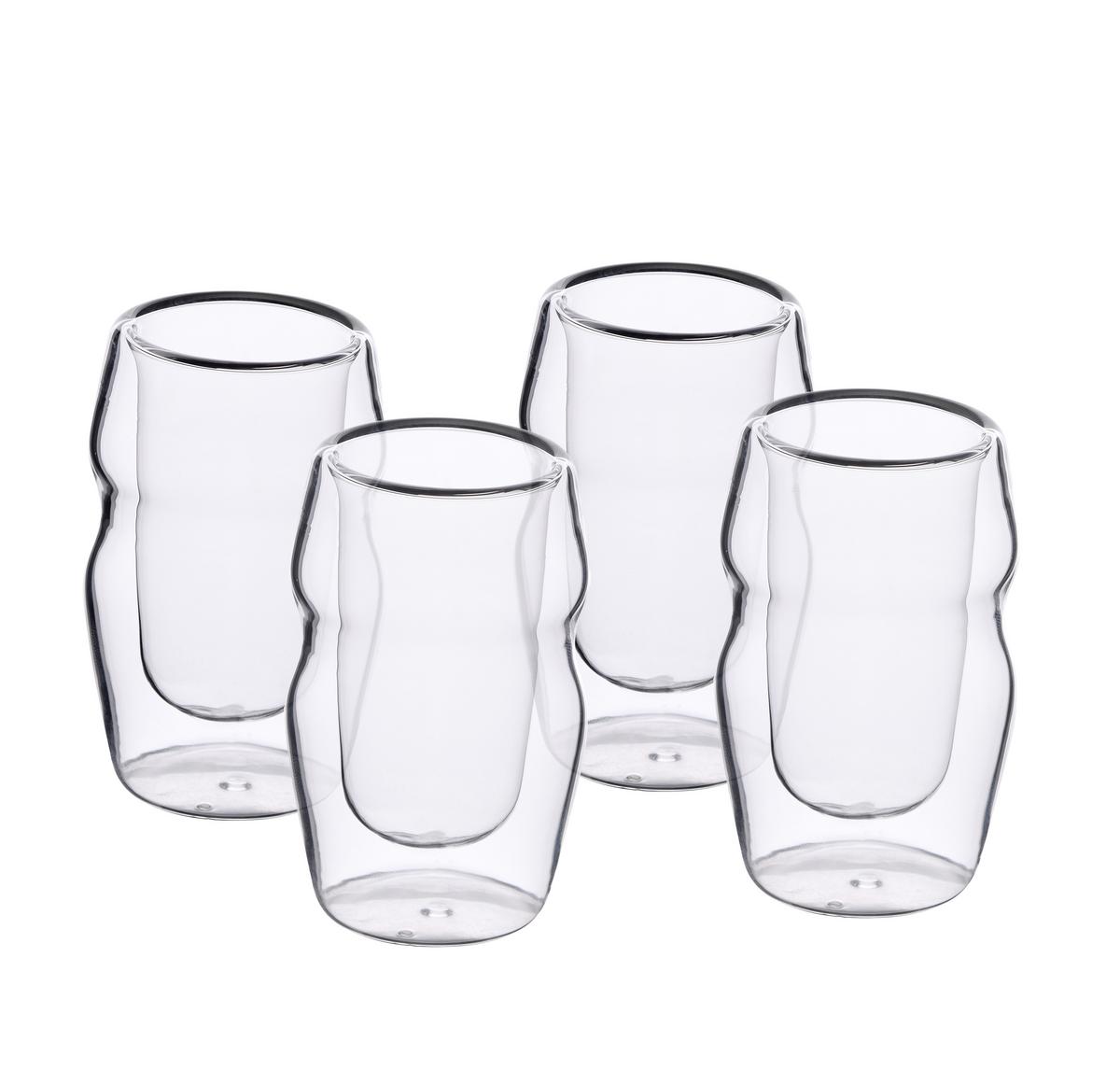 Schnapsglas Fusion ca.60 ml, 4 Stk. - Klar, MODERN, Glas - Premium Living