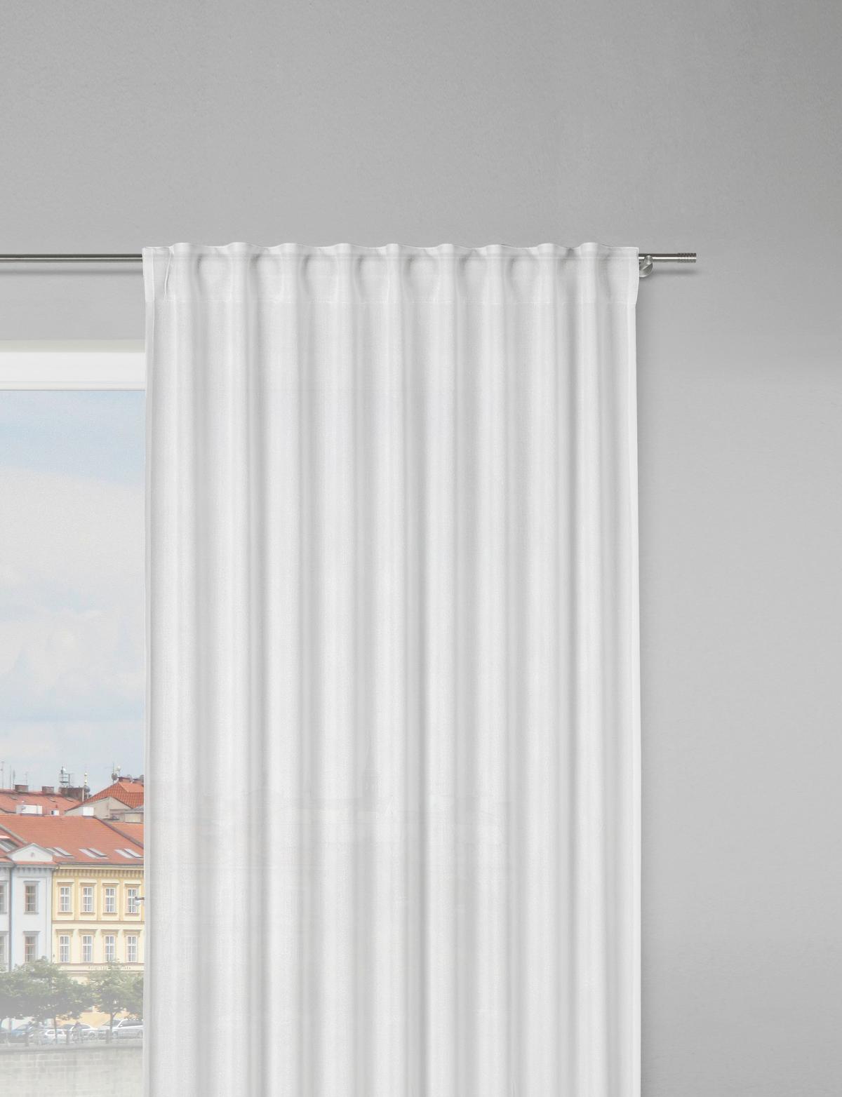 Gotova Zavjesa Ben - prirodne boje, Moderno, tekstil (135/245cm) - Modern Living