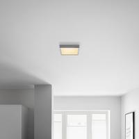 LED-Deckenleuchte Fridolin 3 max. 15 Watt - Silberfarben, Romantik / Landhaus, Kunststoff (22,5/22,5/3,6cm) - Modern Living