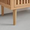 BYRÅ BARCELONA -EXKLUSIV- - guldfärgad/naturfärgad, Lifestyle, metall/papper (76/90/35cm) - Mömax