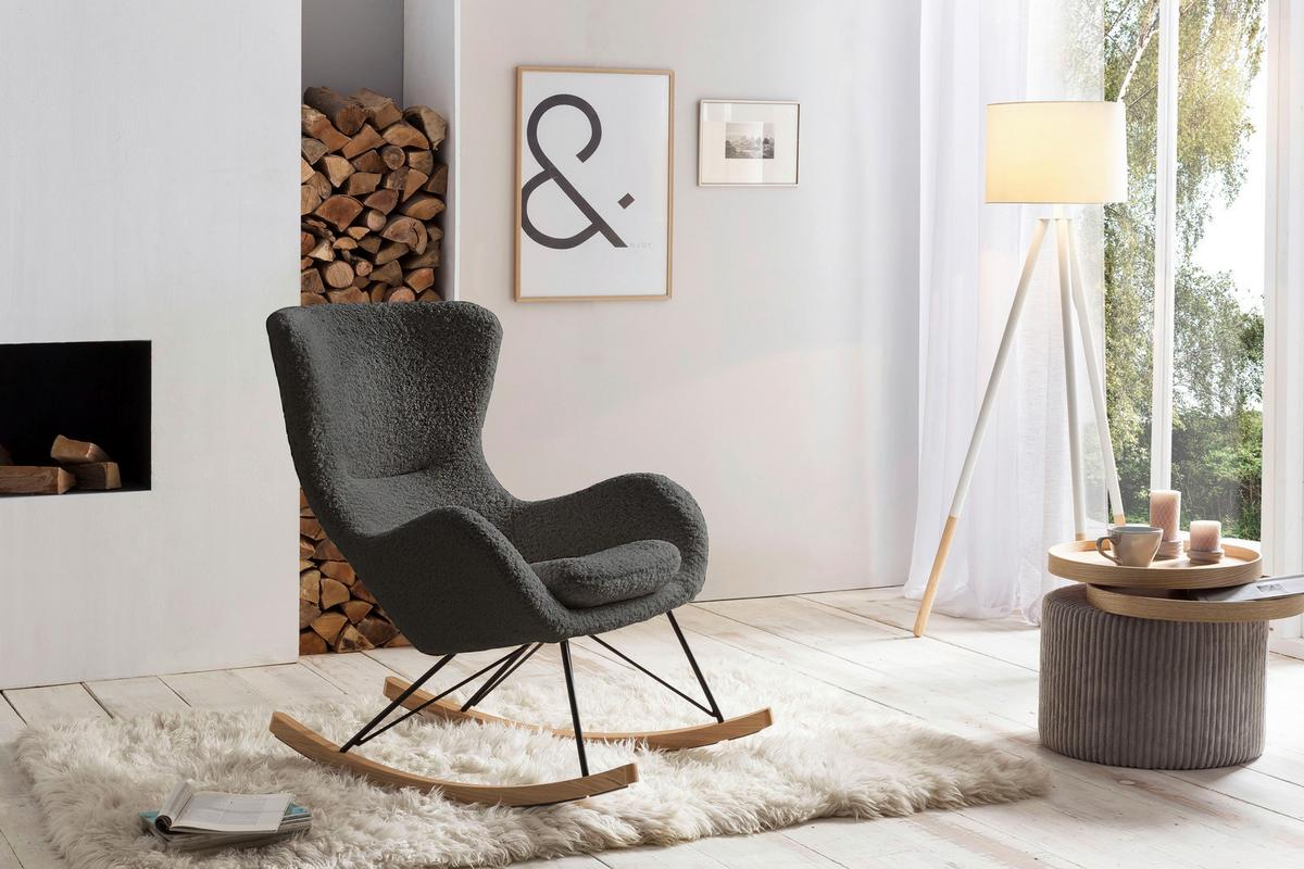 Mizica Maya, Svetlo Siva - svetlo siva, Design, leseni material/tekstil (50/45cm) - Livetastic