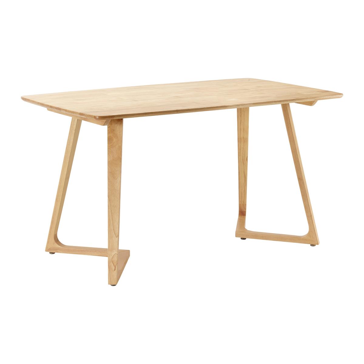 Esstisch Colin Naturfarben Echtholz ca. 140/75/80 cm - Naturfarben, MODERN, Holz (140/75/80cm) - Bessagi Home