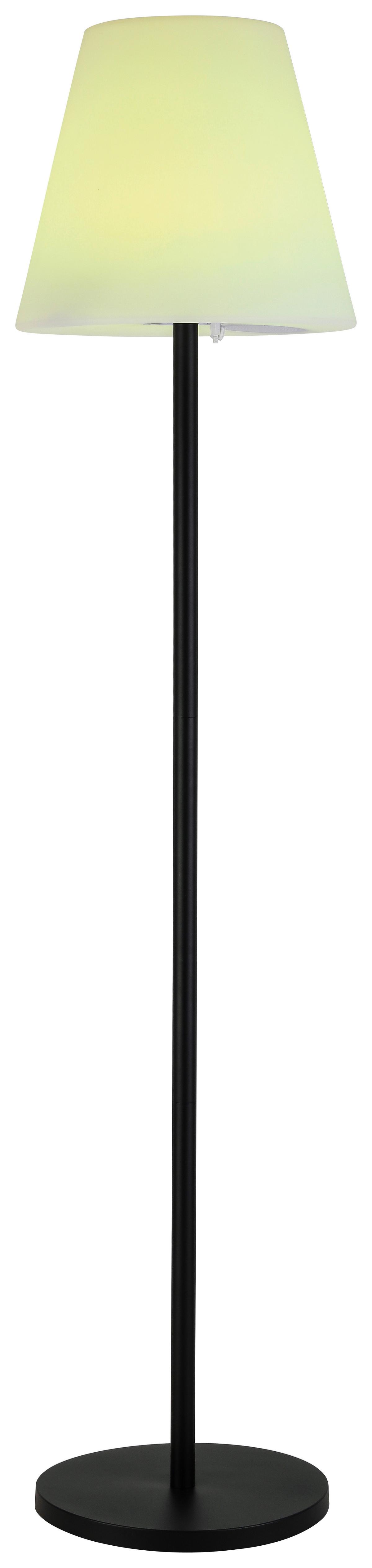 Solarleuchte Laureen in Weiss max. 2,16 Watt - Weiss, Modern, Kunststoff (34/150cm) - Premium Living