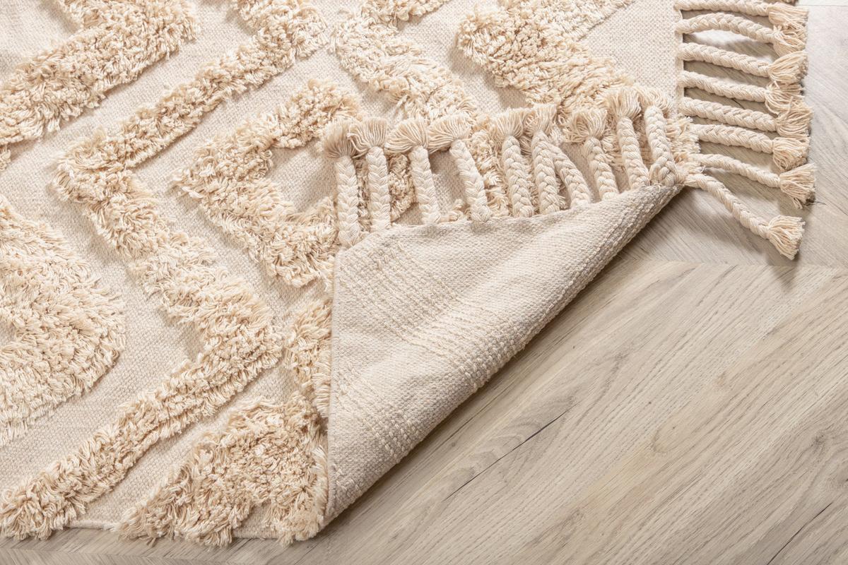 Hochflorteppich Hilma HILMA - Beige, LIFESTYLE, Textil (200/300cm) - P & B