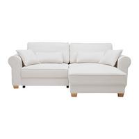 NAROŻNIK ANGELO 2F.URC - beżowy/kremowy, Modern, materiał drewnopochodny/tkanina (255/185cm) - Mömax