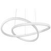 LED-HÄNGLAMPA MAXIMILIAN - vit, Klassisk, metall/plast (50/50/150cm) - Mömax