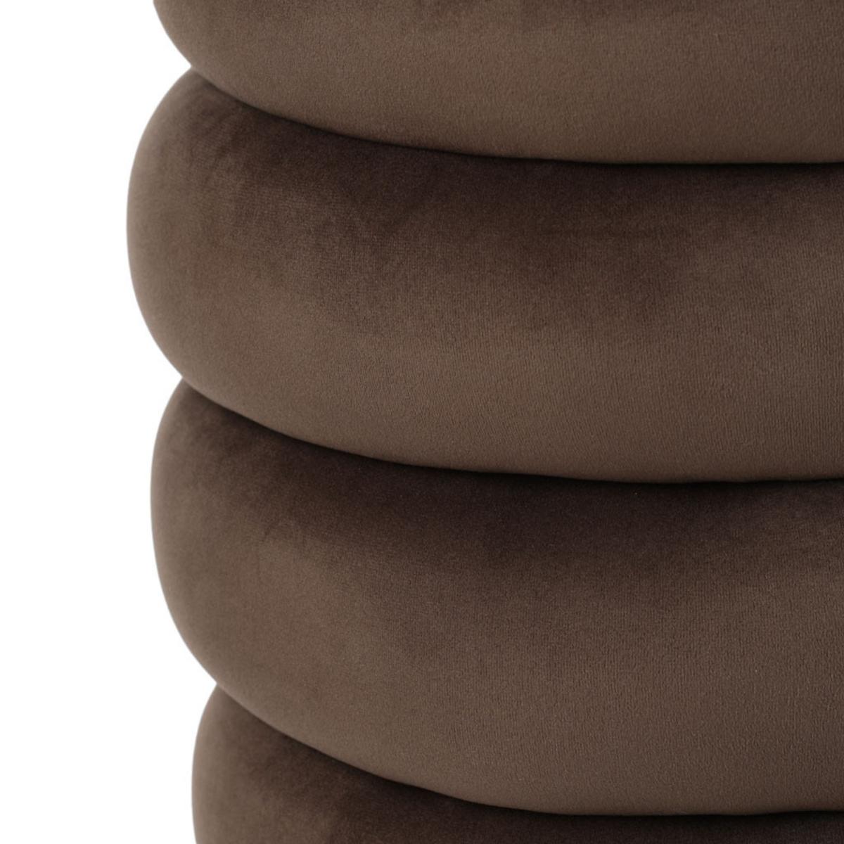 Ülőke Kisállat Kuckóval Deto - barna, Trend, faalapú anyag/textil (45/38/35cm)