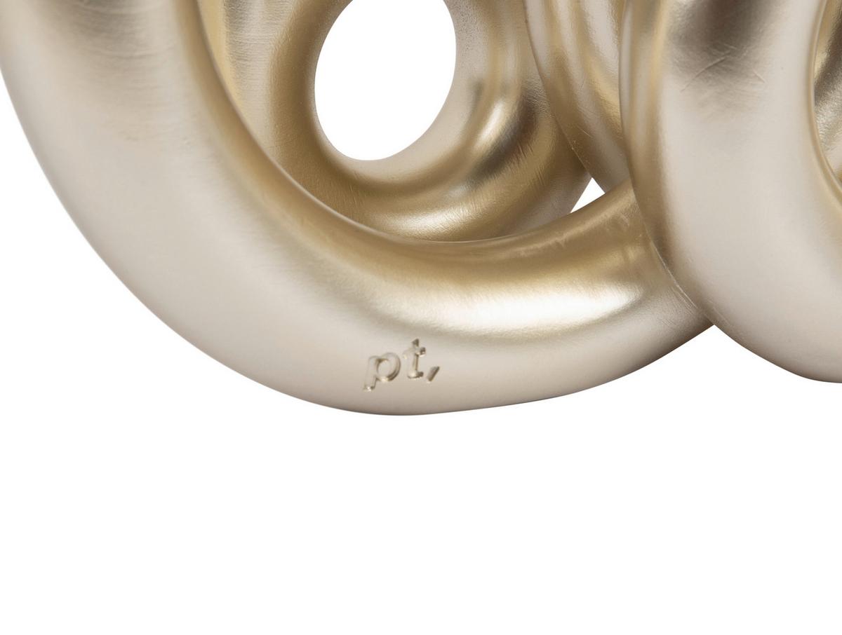 ŚWIECZNIK PT4157GD - kolor złoty, Basics, kamień (35/32,5/13,5cm) - Present Time
