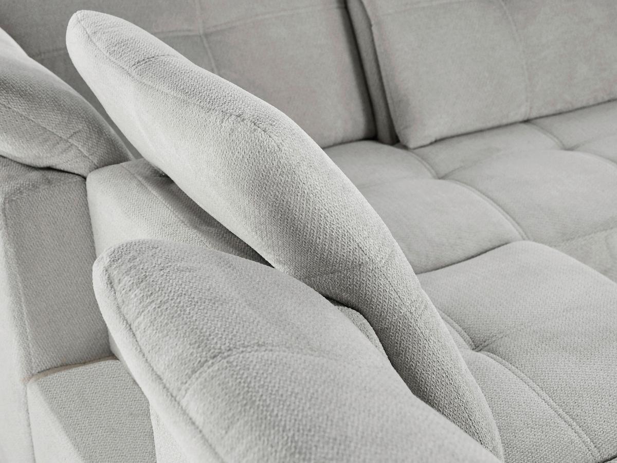 Coltar PRADA - argintiu/gri-maro, Modern, textil (230/358/176cm)