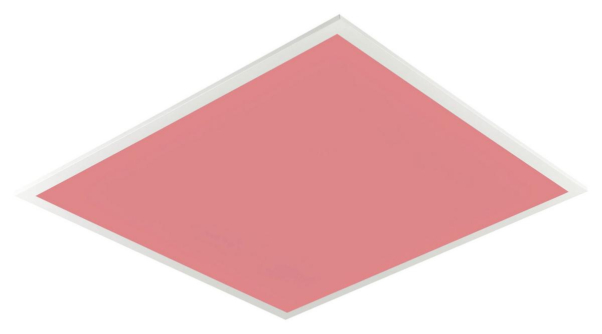 LED Mennyezeti Lámpa Geör 45/45cm - fehér, Modern, műanyag/fém (45/45/6cm) - Premium Living
