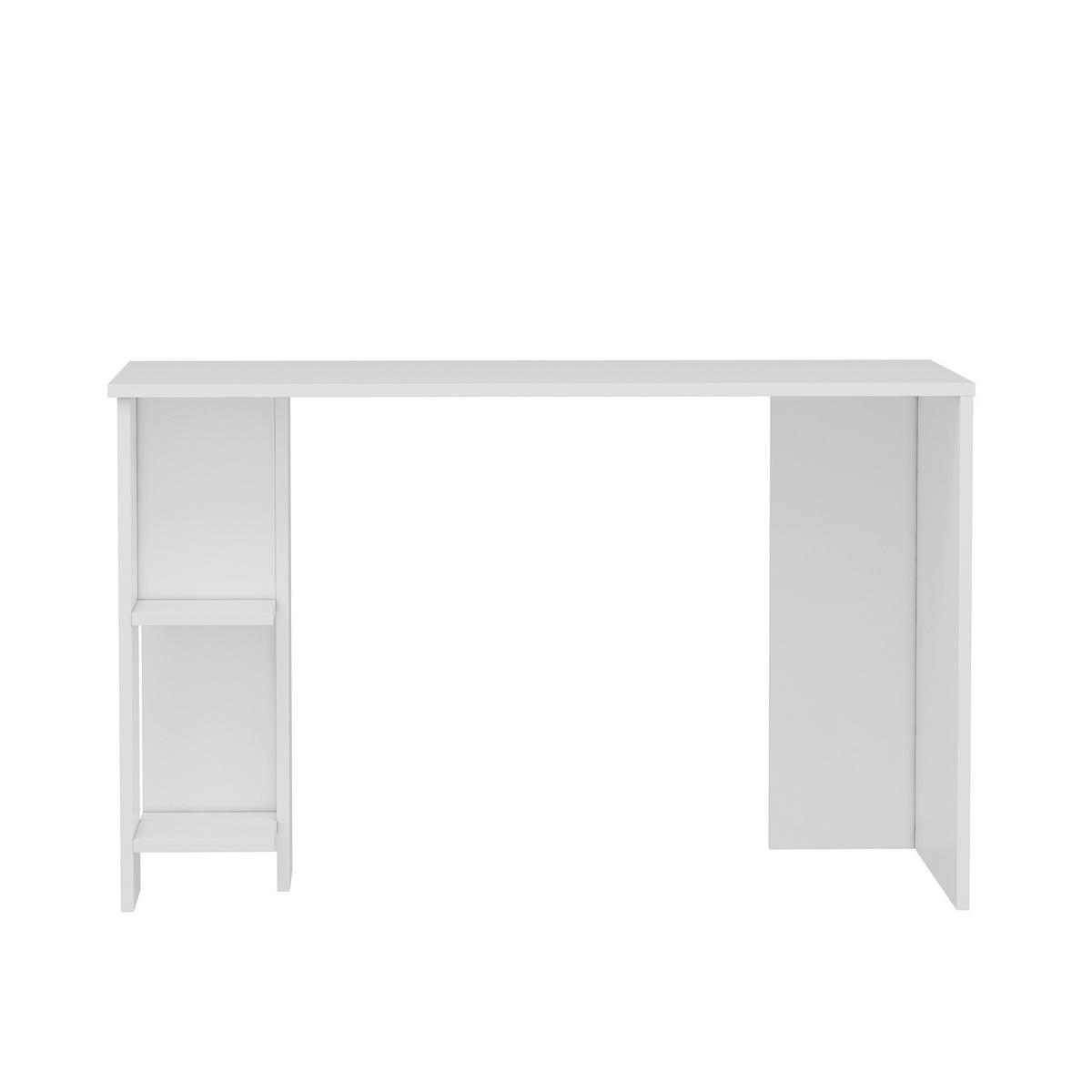 SCHREIBTISCH ALYA SCHREIBTISCH - Weiss, Design, Holzwerkstoff (120/60/73cm) - Livetastic