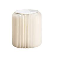 HOKER JYST-4030 - biały, Trend, materiał drewnopochodny/tkanina (30/40cm) - Ambia Home