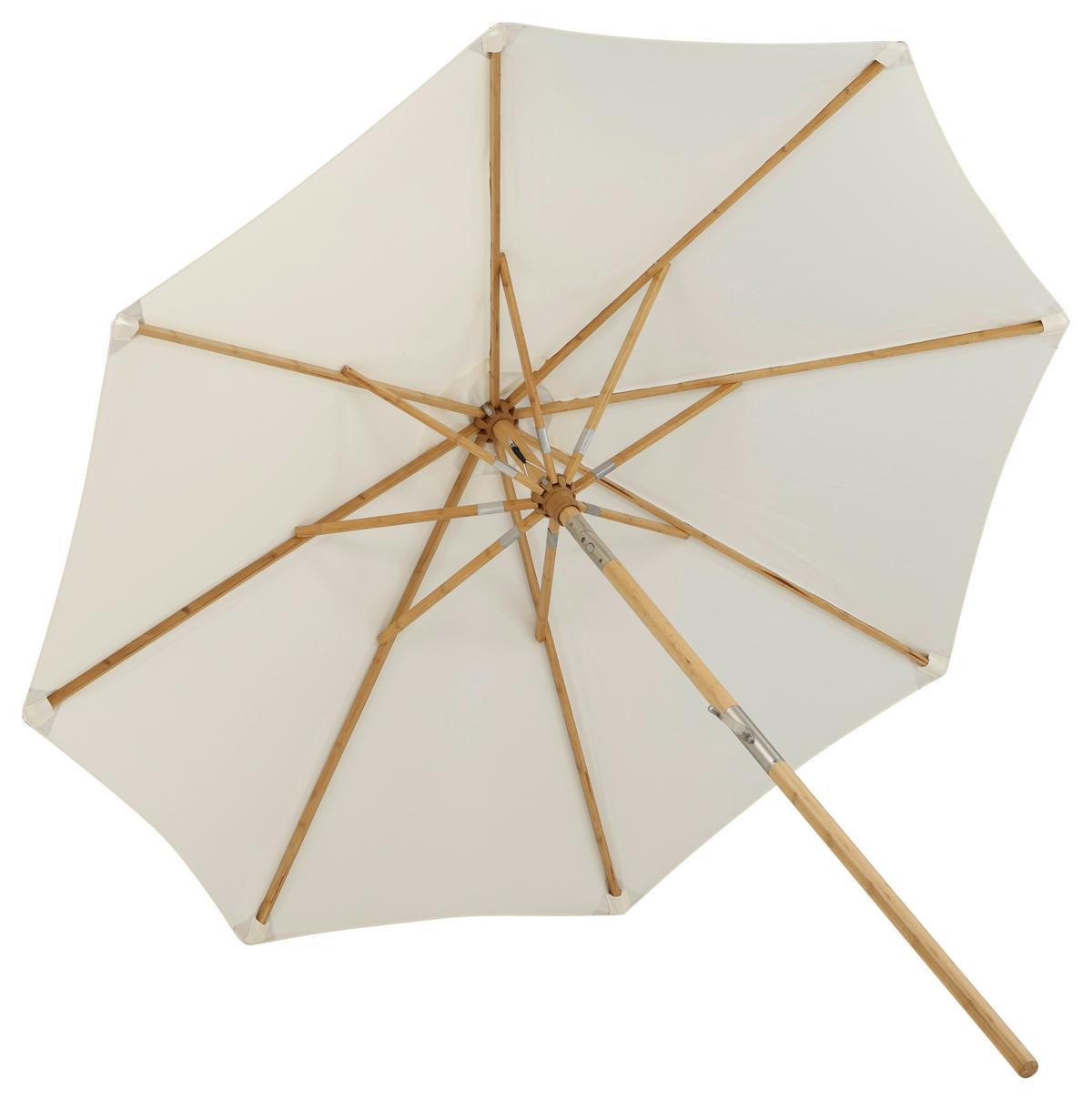 SONNENSCHIRM CEROX - Weiß, KONVENTIONELL (270/250cm) - Gardenson