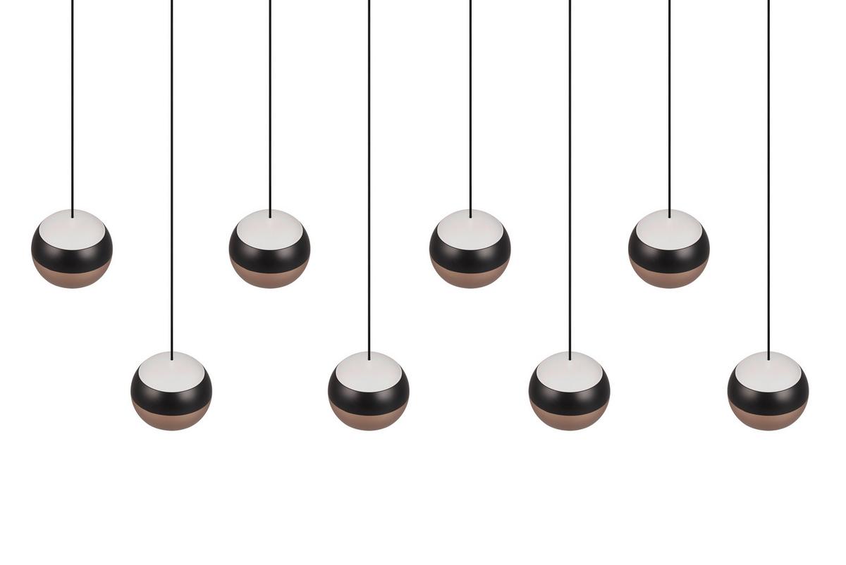 LAMPA ZWIESZANA LED 344410832 ORBIT - czarny, Design, metal (150/13/200cm) - Trio Leuchten