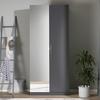GARDEROBSSTOMME UNIT -BASED- - antracit, Modern, trämaterial (91,1/210/56,5cm) - Based