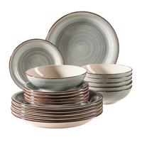 TAFELSERVICE TAFELSERVICE, 931875 - Blaugrau, Basics, Keramik - Mäser