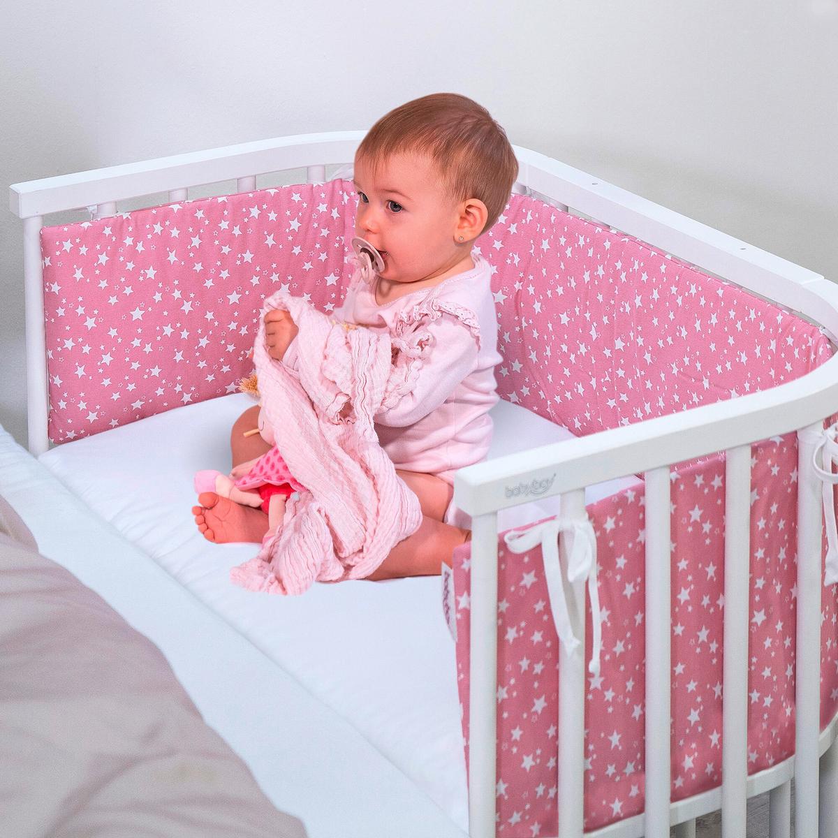 GNIAZDKO NESTCHEN PIQUÉ - jasnoszary, Basics, tkanina (24/200cm) - Babybay