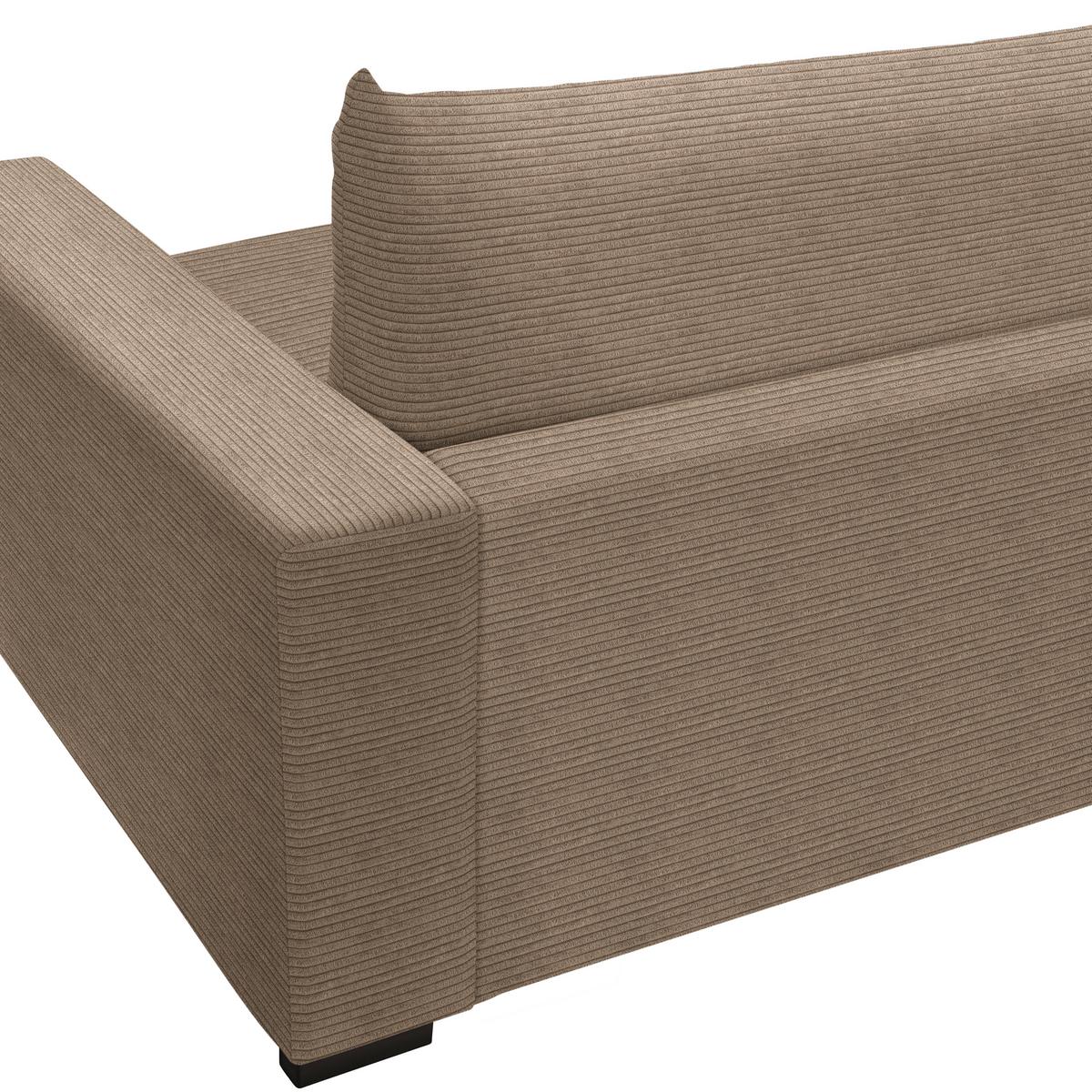 Megasofa Pedro Karamell - Karamell, MODERN, Holz/Holzwerkstoff (261/83/124cm) - Mömax