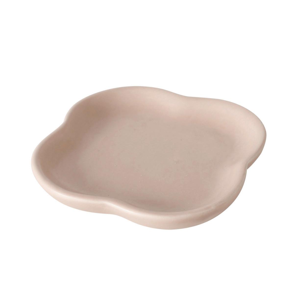 Dísztányér Splendy I - bézs, Modern, kerámia (10/2cm) - Modern Living