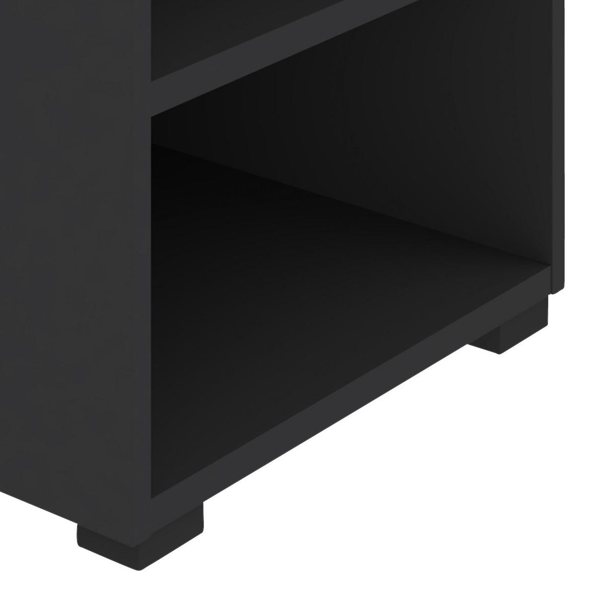 Etajeră UNIT-ELEMENTS MIDI - antracit, Modern, material pe bază de lemn (45,6/67,2/40cm) - Ondega