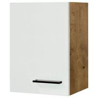 Küchenoberschrank Avila Eichefarben/Magnolie - Eichefarben/Magnolie, KONVENTIONELL, Holzwerkstoff/Metall (40/54,8/32cm) - FlexWell