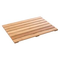 Covoraș antiderapant Bamboo - bej, Basics, lemn (53/35,5/1,6cm)