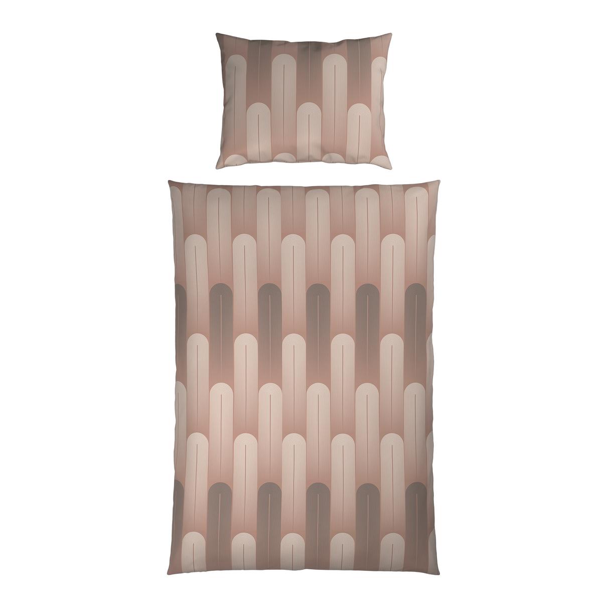 Posteljnina Veix, Bež, Saten, 60/80, 140/200 - bež, tekstil (140/200cm) - Mömax