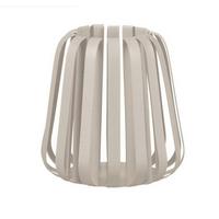 Windlicht Luisa in Sandfarben - Sandfarben, ROMANTIK / LANDHAUS, Metall (15/15cm) - Mömax