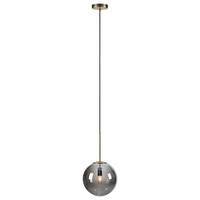 Pendelleuchte Dione max. 40 Watt - Grau, Basics, Glas/Metall (25/25/47cm) - Markslöjd