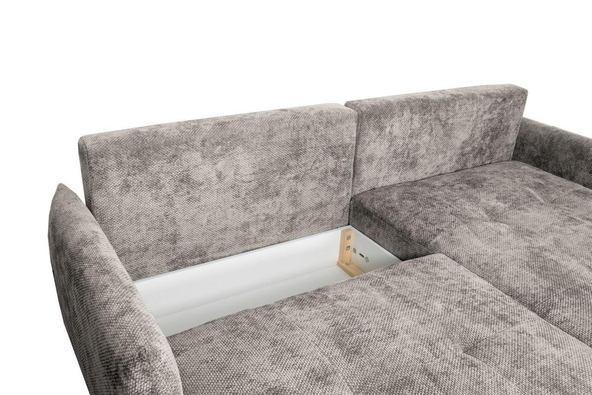 Coltar POLIS - taupe, Modern, textil (221/142cm) - Based