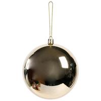Christbaumkugel Big Goldfarben - Goldfarben, Kunststoff (10cm) - Mömax