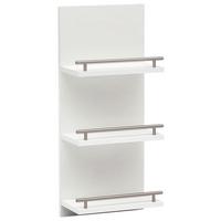 Badezimmerregal Niko Weiß - Weiß, MODERN, Holzwerkstoff (30,3/70,2/17,5cm) - MID.YOU