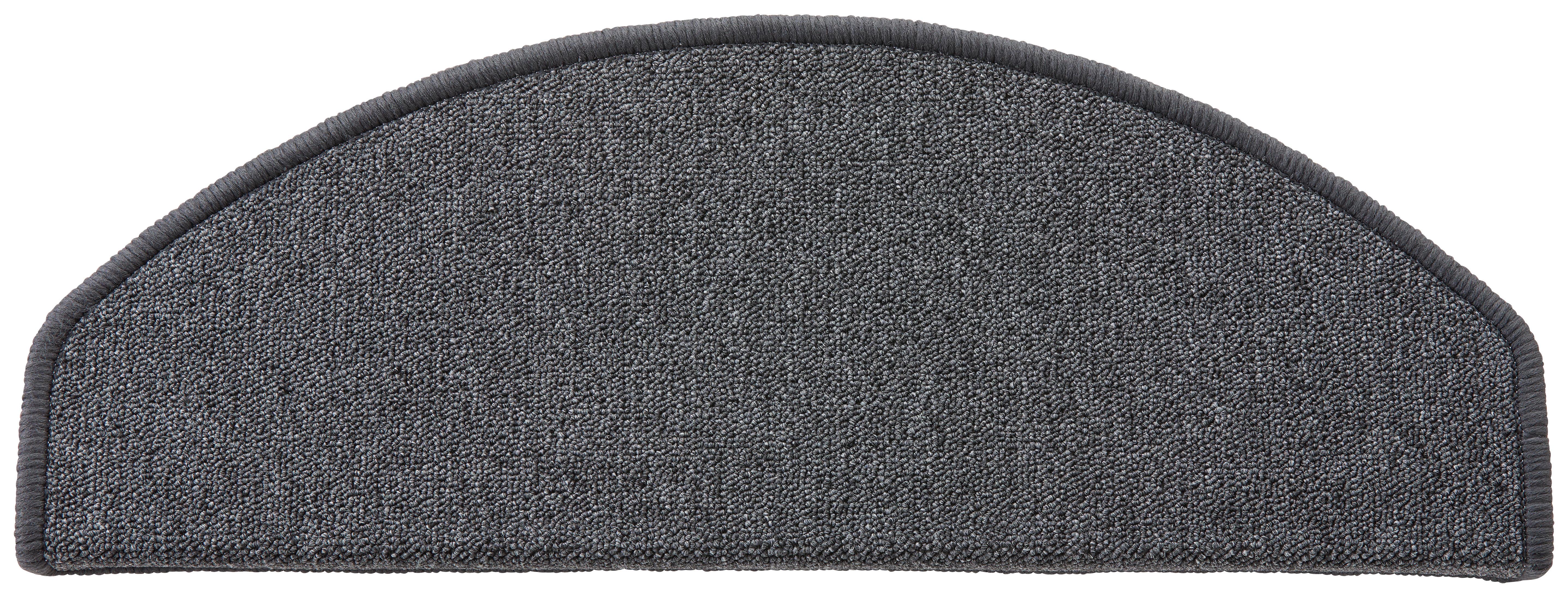 Lépcsőszőnyeg Alberta 28/65 - Antracit, Basics, Műanyag (28/65cm) - Modern Living