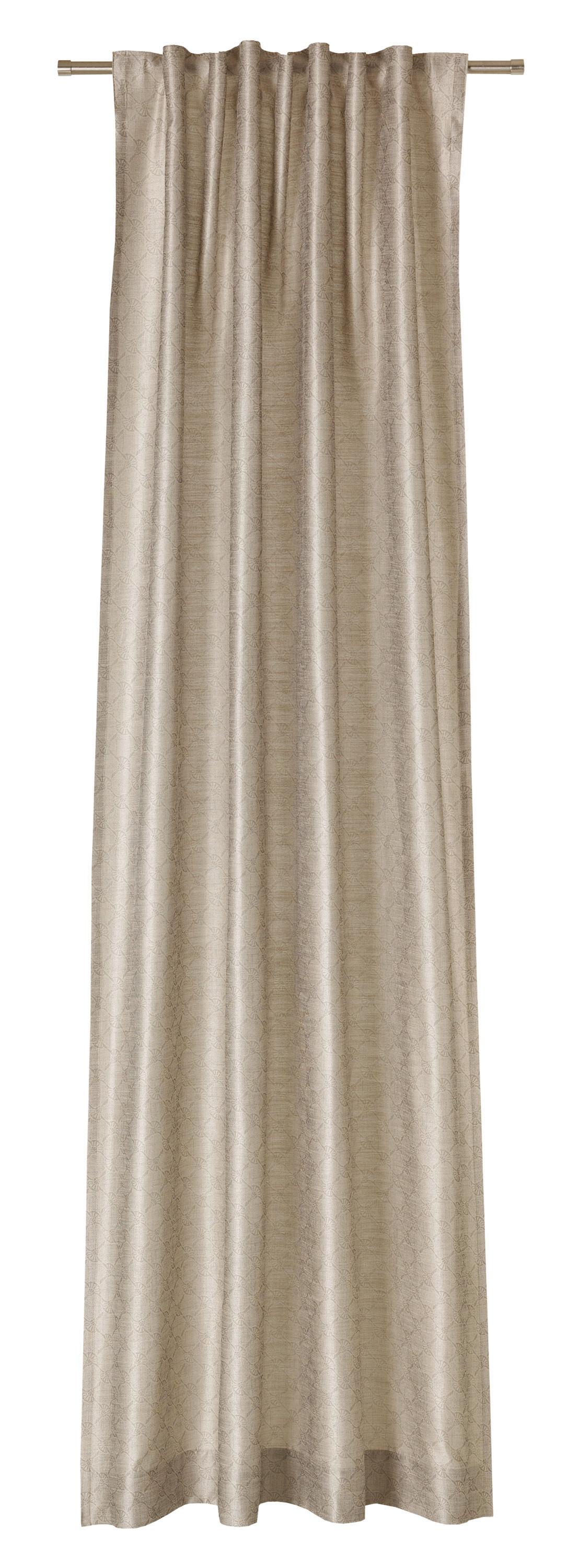 ZASŁONA DEKORACYJNA J-SILKALLOVER JOOP! - beżowy, Design, tkanina (140/250cm) - Joop!