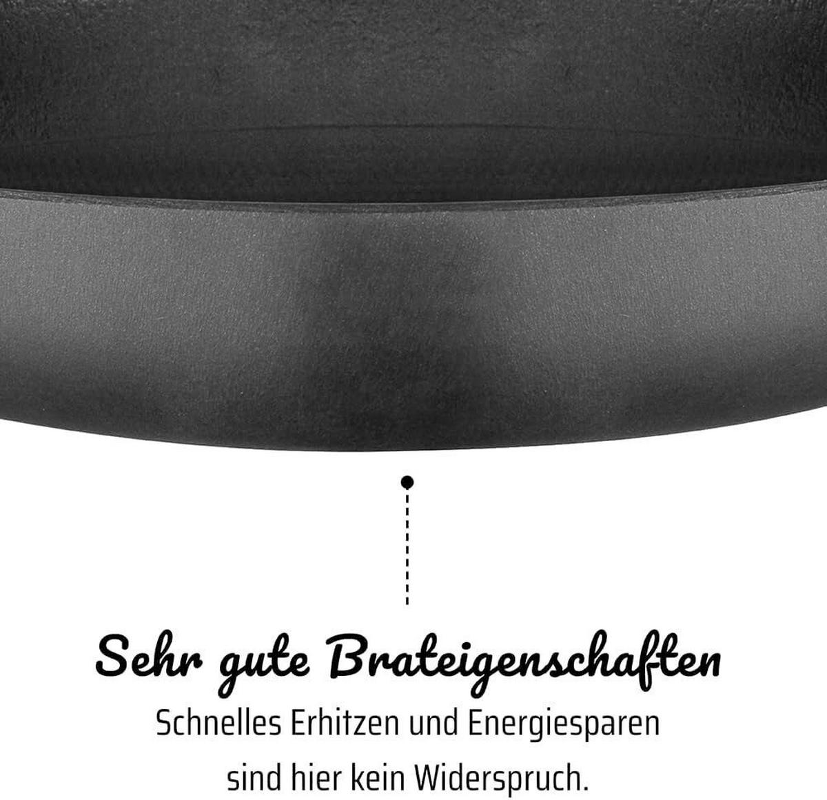 Ponev Robusta - črna, Basics, kovina (24cm) - GSW