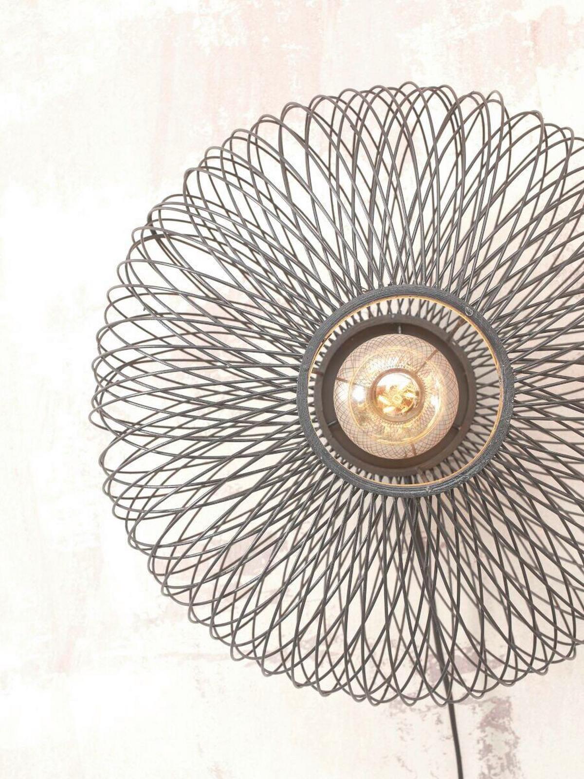 Stenska Svetilka Cango, Črna - črna, Trend (20/40cm) - Good & Mojo