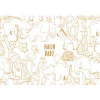 Glückwunschkarte Edelschwarz Multicolor - Basics, Papier (18/13cm)