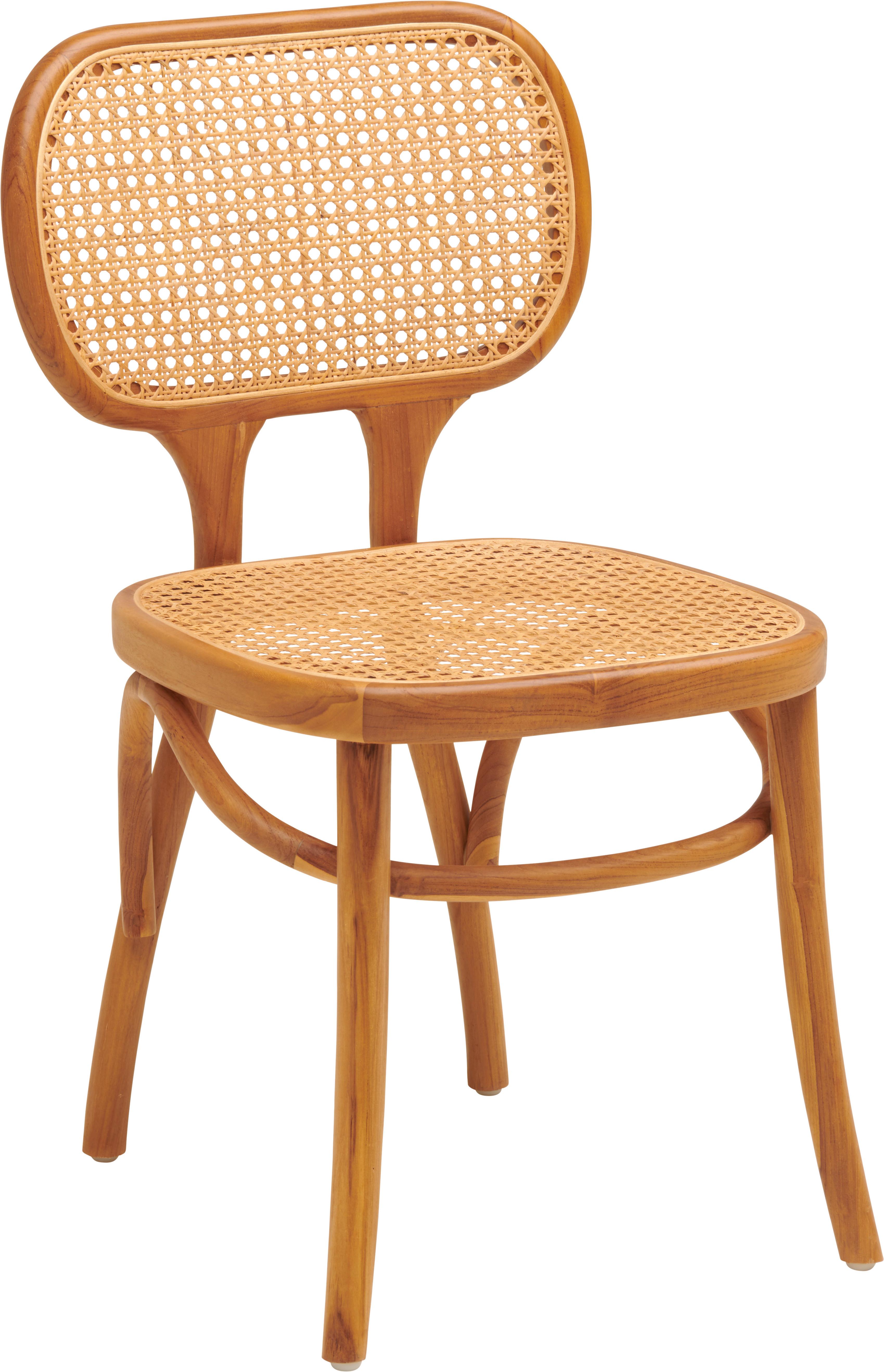 KRZESŁO FAZIO - kolor naturalny, Modern, drewno (44/80/54cm) - Livetastic